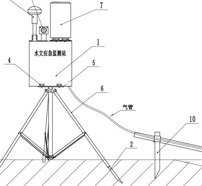 携式水文应急监测一体机