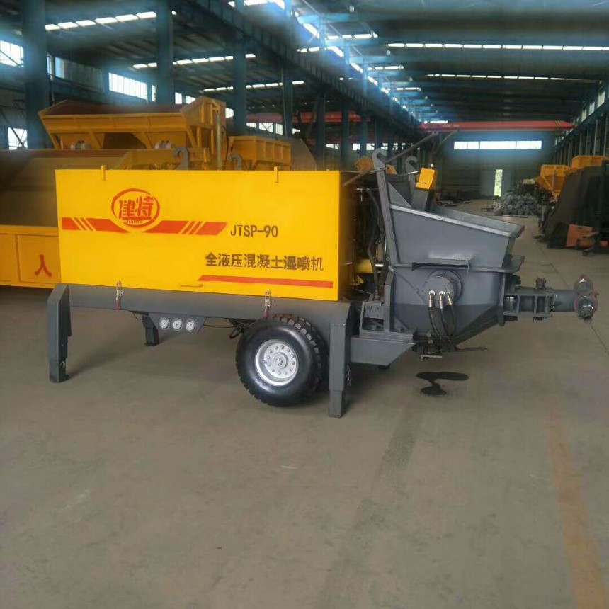 厂家直销湿喷机柱塞式混凝土喷浆机湿式锚喷机边坡支护隧道喷浆地铁