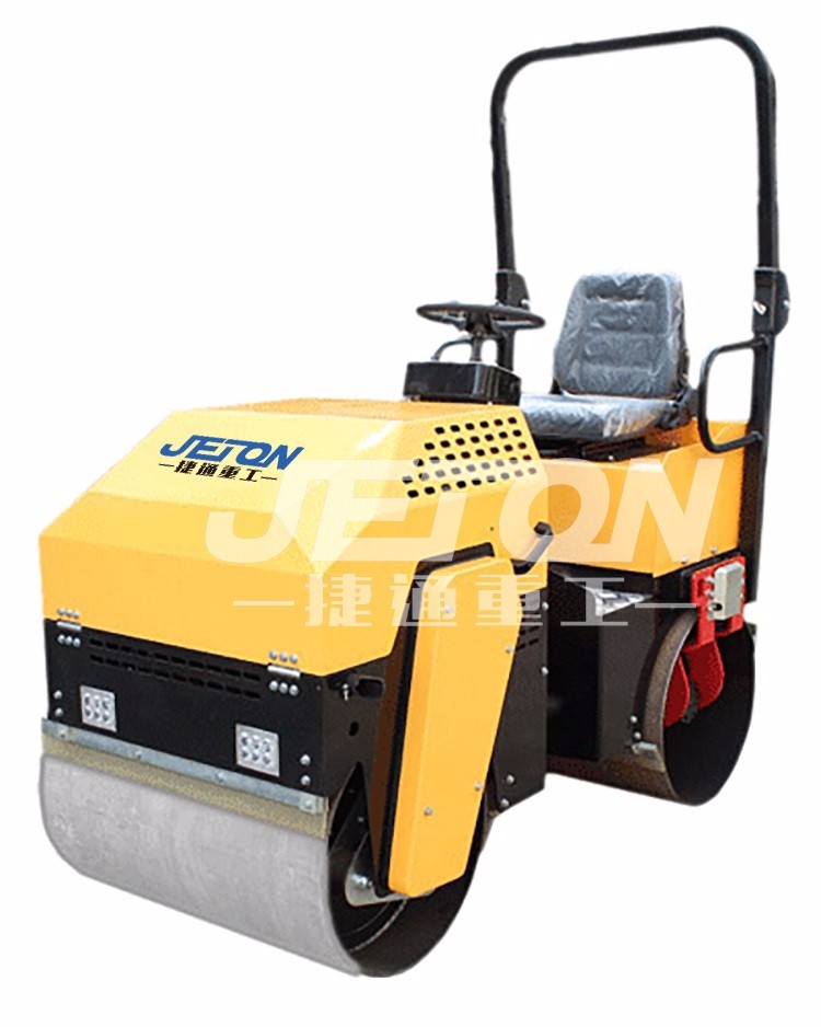 济宁捷通厂家直销座驾式双钢小型压路机