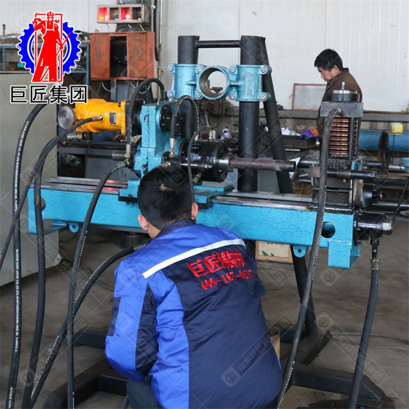 华夏巨匠KY-150金属矿山全液压探矿钻走量进口动力岩芯取样地质勘探钻探机配件