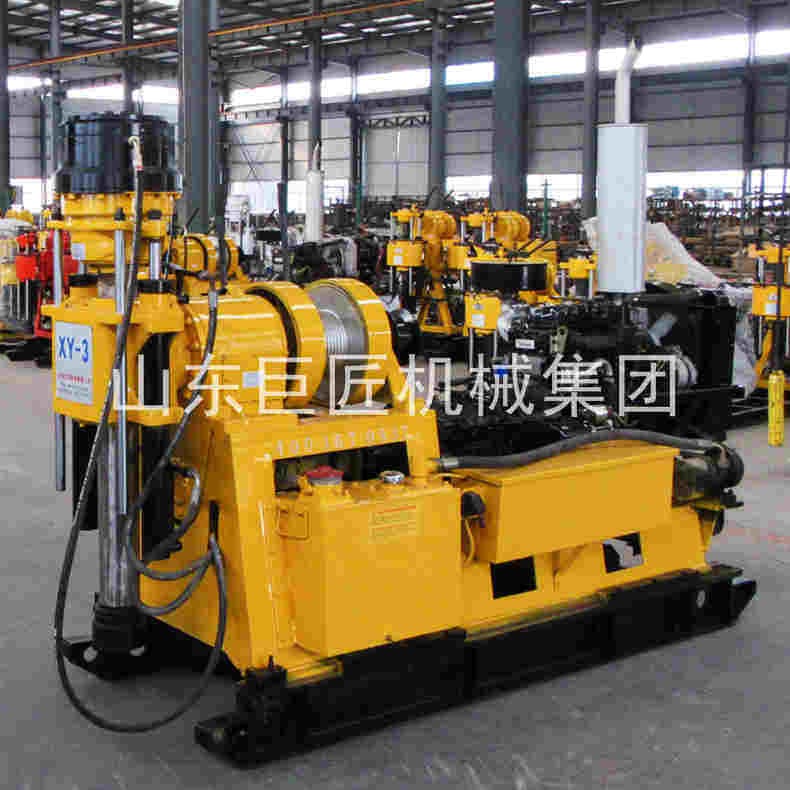 厂家供应液压岩心取样钻机XY-3百米勘探钻孔打深孔