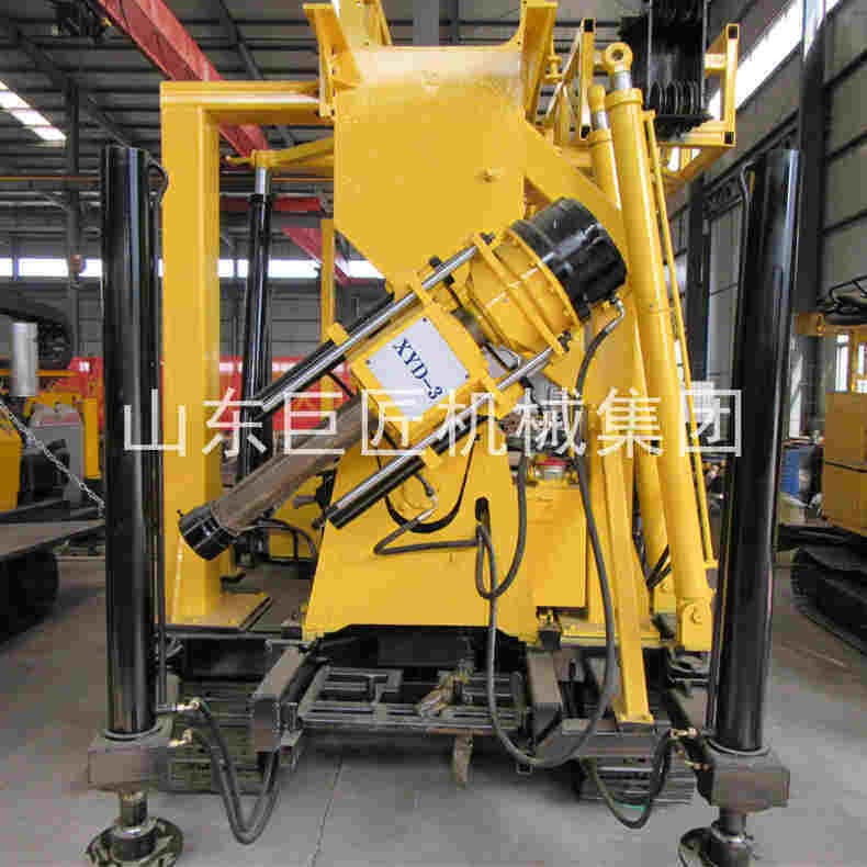 履带式液压钻机巨匠选货XYD-3装车方便大型地质勘探钻机