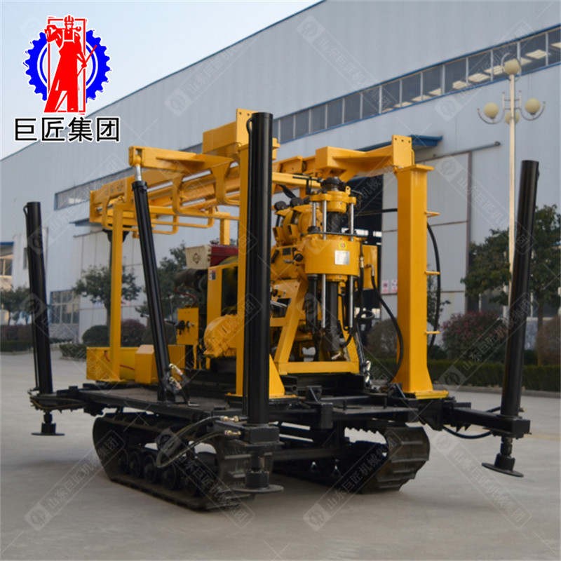 山东巨匠XYD-130履带水井钻机 行走更方便