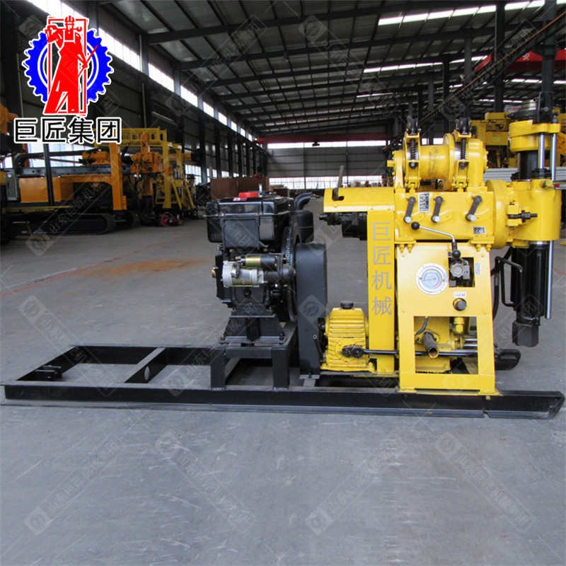 巨匠集团HZ-200YY移机款液压水井钻机 刚性强扭矩大
