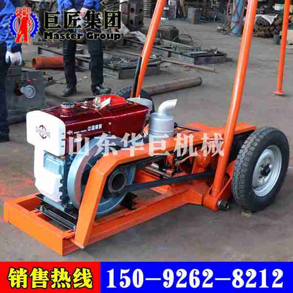巨匠SH30-2A冲击式沙土取样钻机 轮式勘探钻机