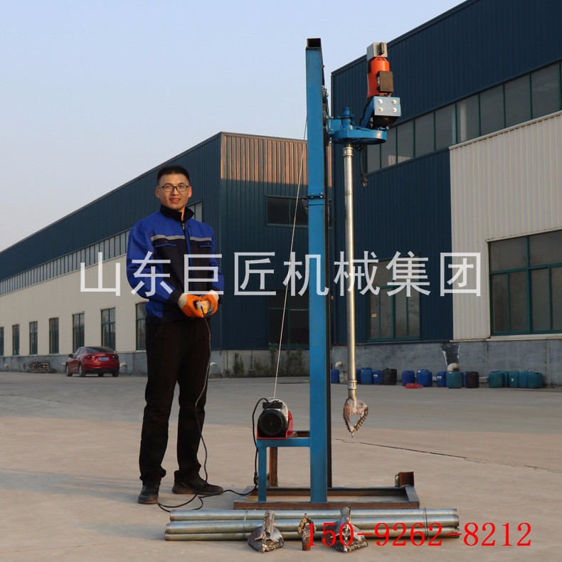 巨匠折叠式龙门架打井机 农村水井钻机 农田灌溉打井机