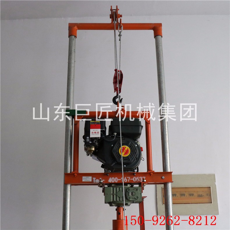 巨匠SJQ 汽油打井机 大动力进尺快 厂家热销