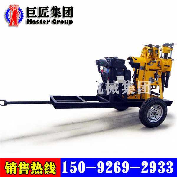 供应XYX-130轮式水钻 150米水井钻井机