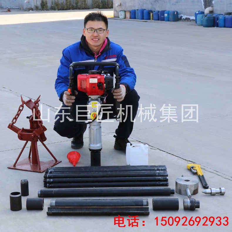 地勘院 环境检测都在用的轻便取土钻机QTZ-3 土样无扰动