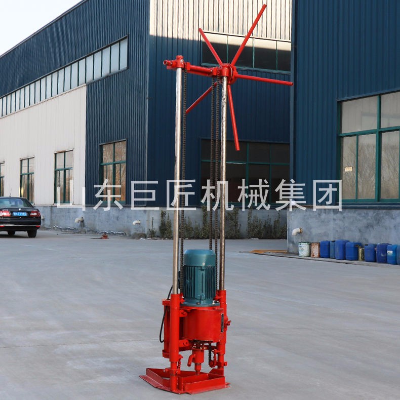 巨匠QZ-2A三相电小型岩芯取样钻机浅层取样钻机轻便安静