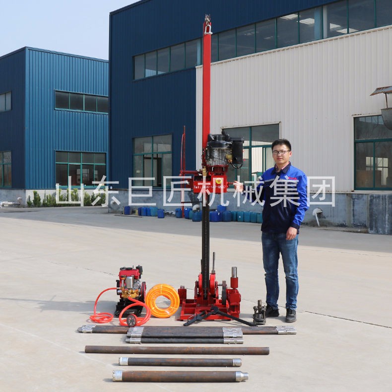 巨匠QZ-3柴油机大功率轻便工程勘察钻机拆解方便高效