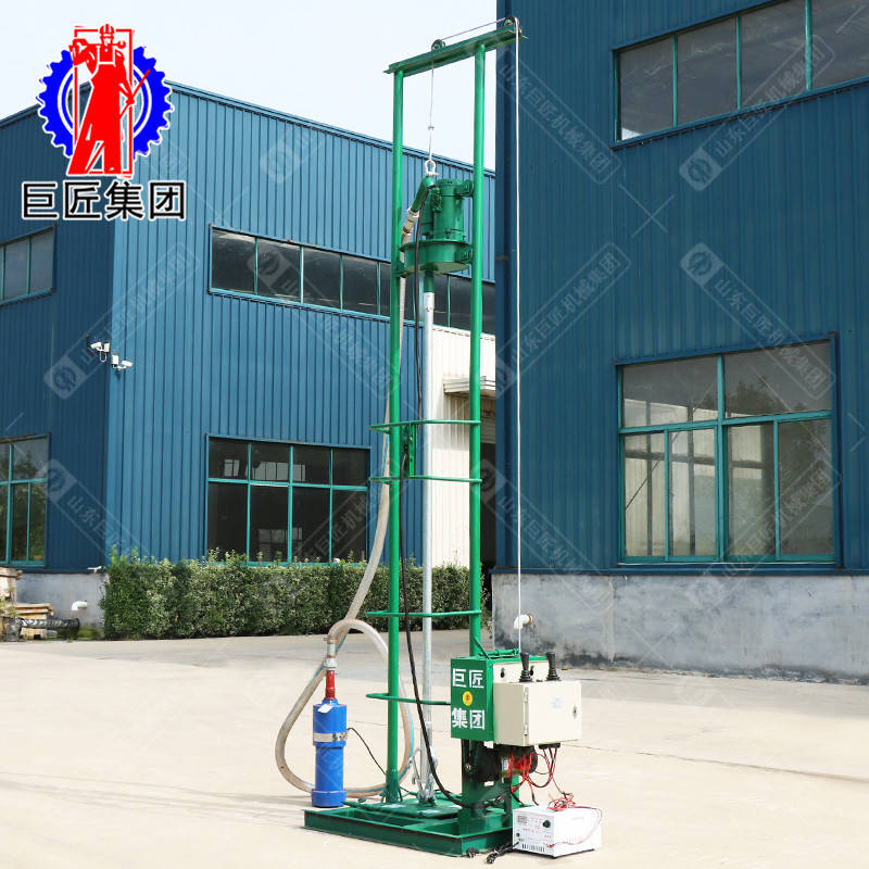 华夏巨匠SJD-2C小型全自动电动打井机 家用便携式钻井机可拆解