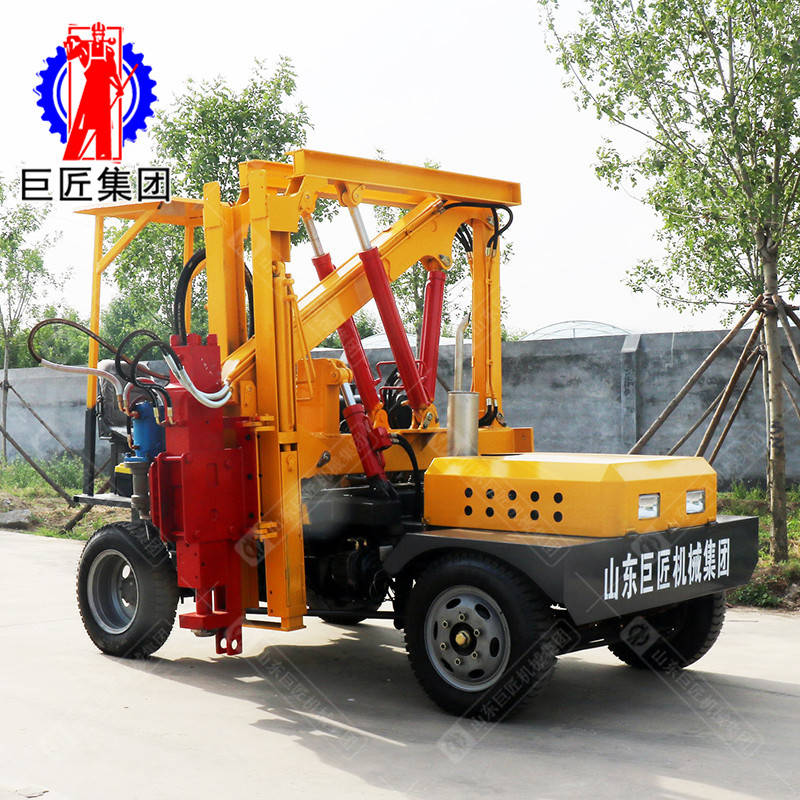 华夏巨匠 DZL型小四轮护栏打桩机