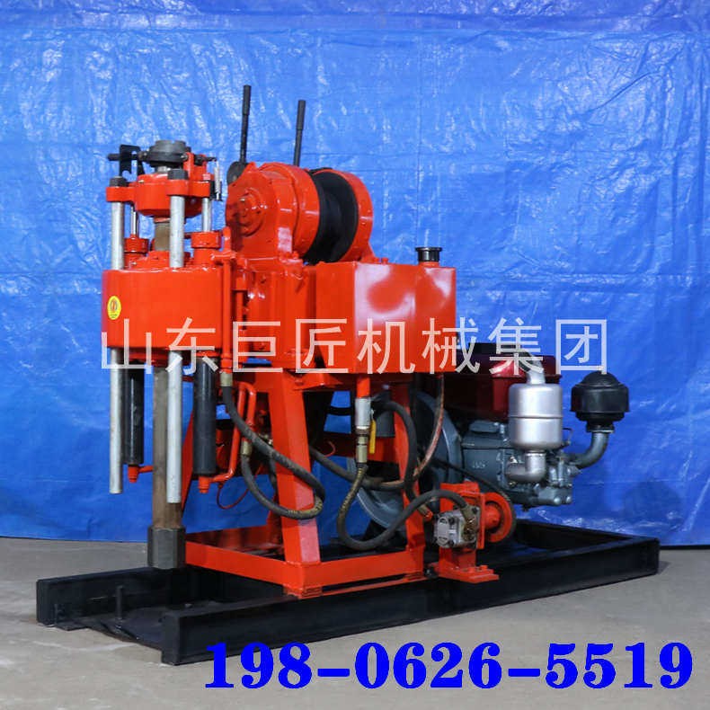 山东巨匠200型地质勘探液压水井钻机岩心钻机