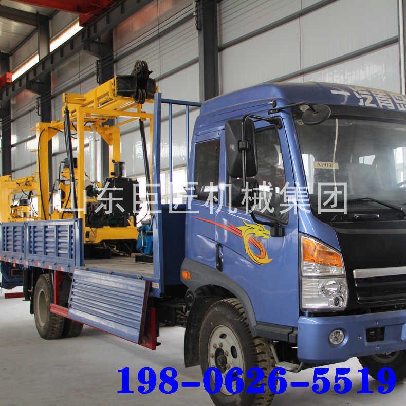 XYC-3车载式液压水井钻机地质勘探取样钻机液压岩芯钻机