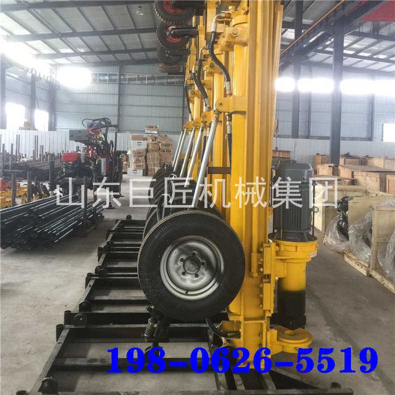 180型气动水井打井机农用钻井机KQZ-180D气电联动水井钻机