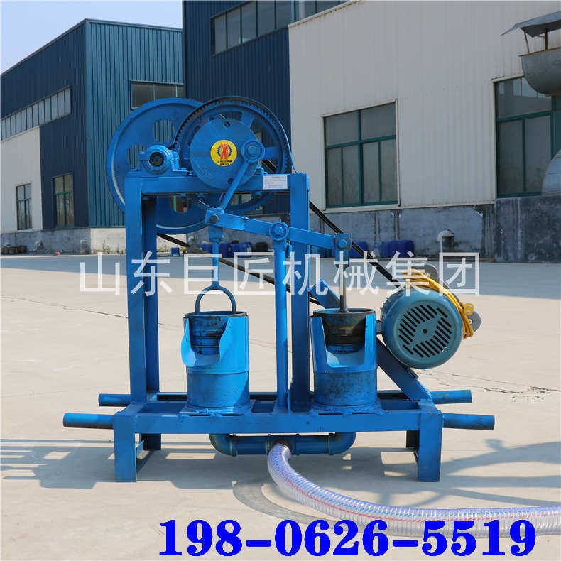 巨匠供应反循环打井机NXB内吸泥浆泵单双缸压井机