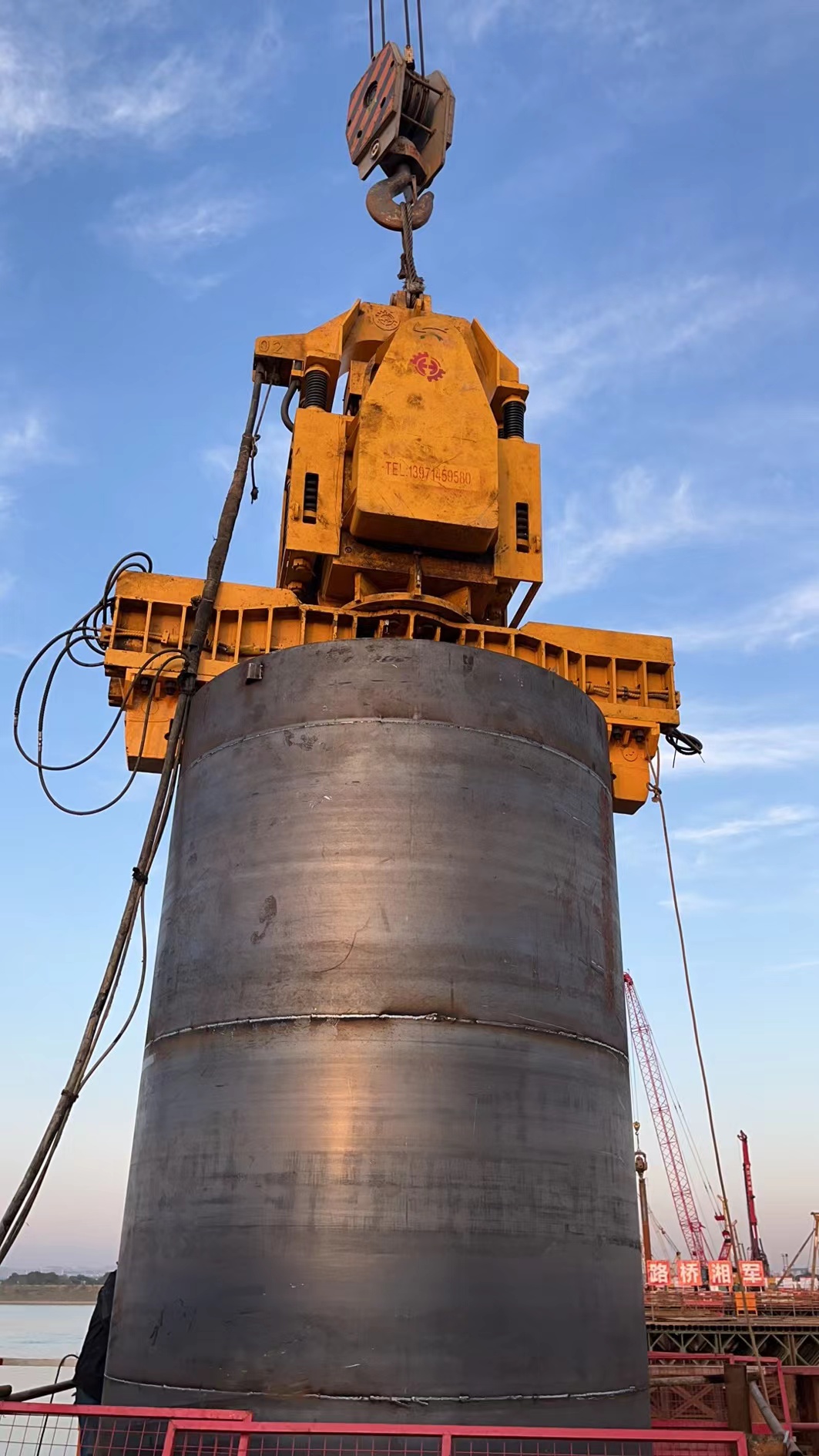 君环机械振动锤出租出售高效作业，缩短工期