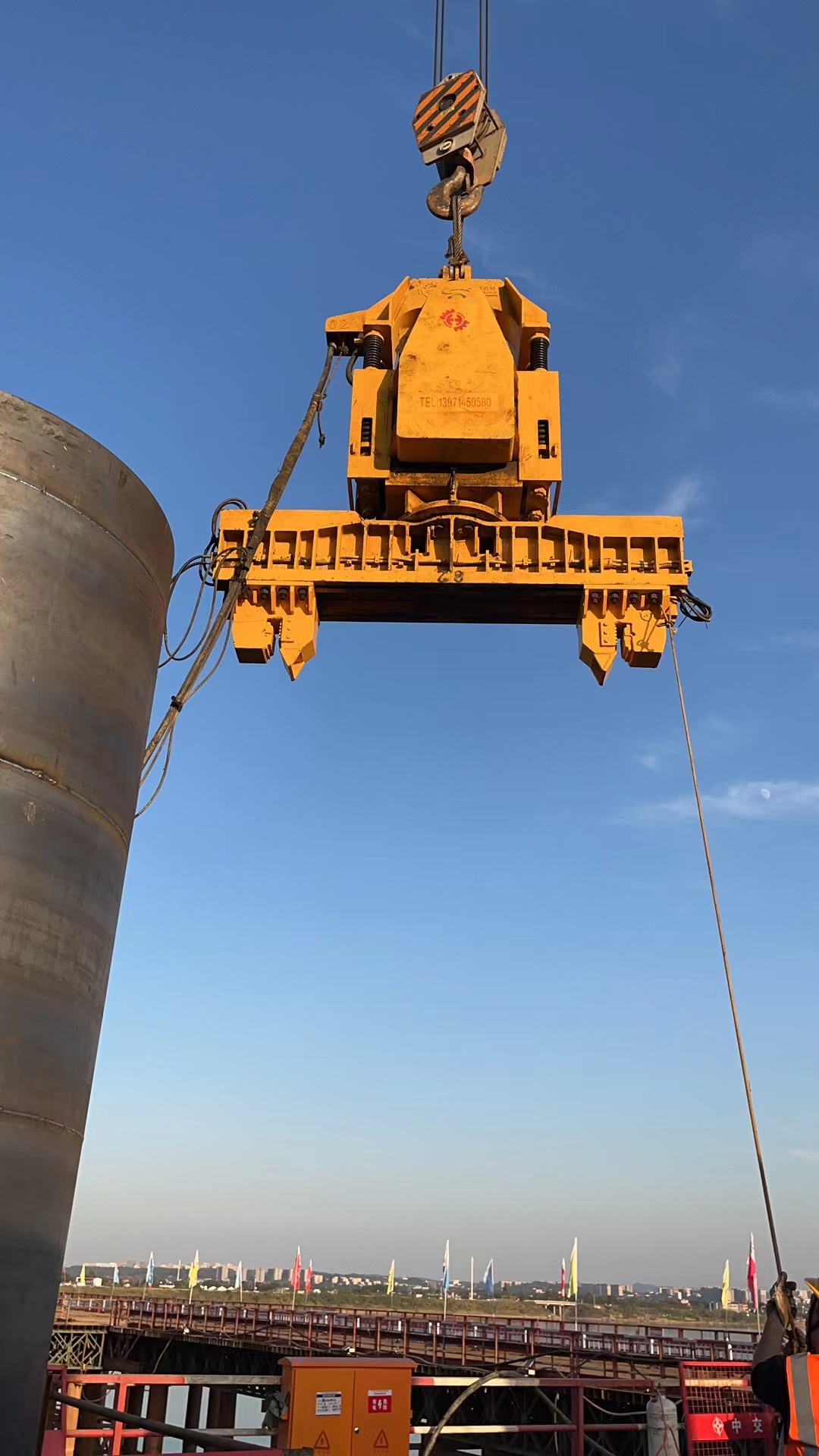 湖北神君环机械振动锤出租出售