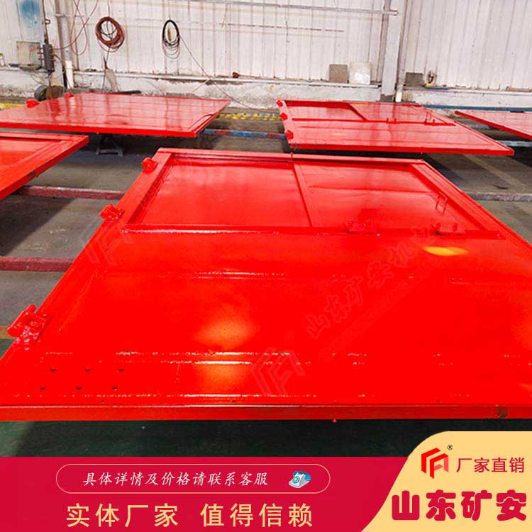 矿安厂家 斜风井防爆门产品按硐口尺寸的常规类别