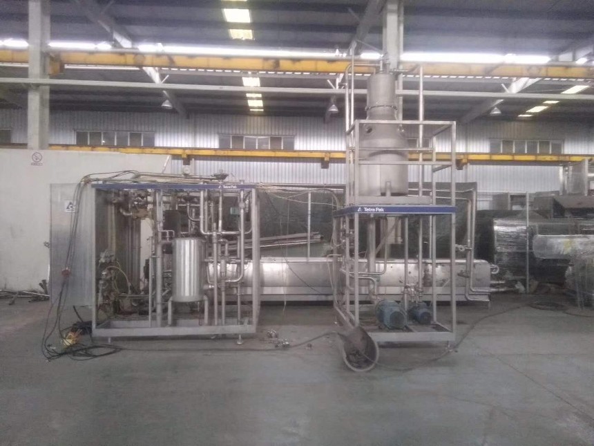 转让厂区现货利乐UHT杀菌机