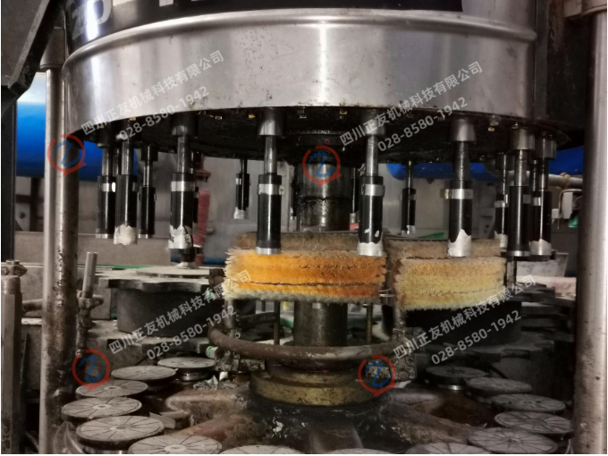 广一轻20000产能玻璃瓶啤酒生产线正在出售