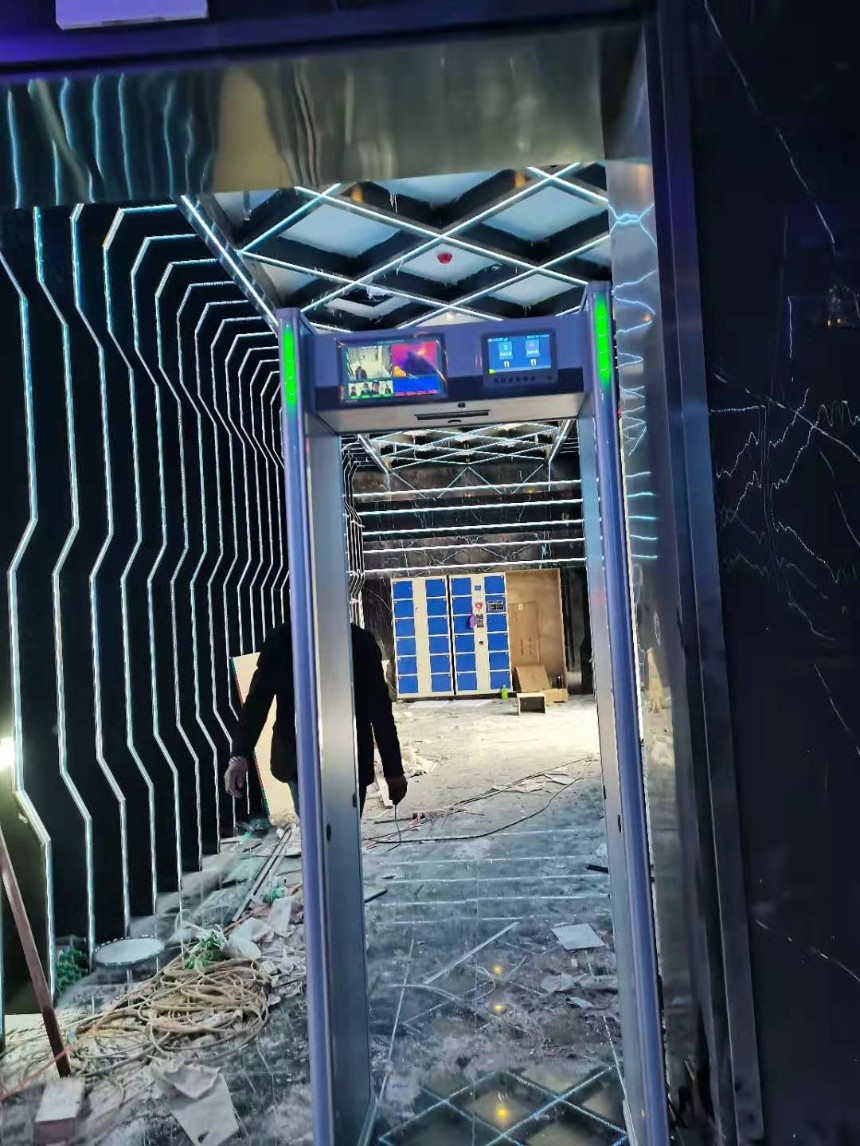 广西酒吧测温门 重庆机场测温门 福建地铁测温门琼玖探测