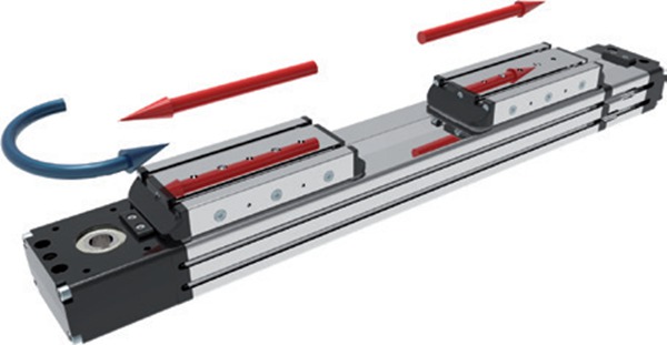 意大利MOTUS模组 MTF42D同步带直线模组 直线滑台 线性模组