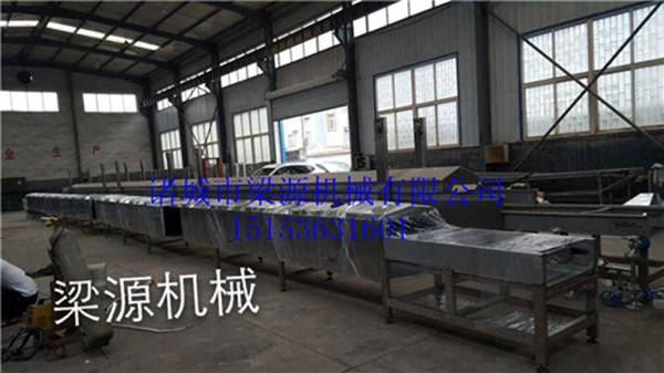 全自动鱼豆腐生产线大型全自动蒸线设备