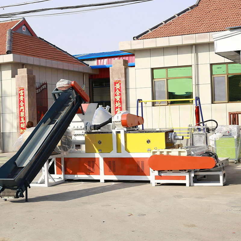 薄膜高压造粒机PE PP 塑料造粒机厂家联升机械