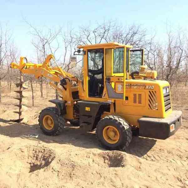 河北装载机挖坑机厂家 装载机挖坑机电话 厂家