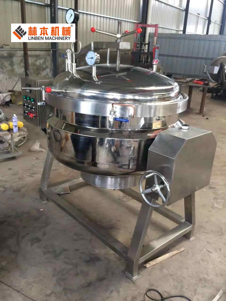 佛跳墙全自动生产线-佛跳墙高压蒸煮锅