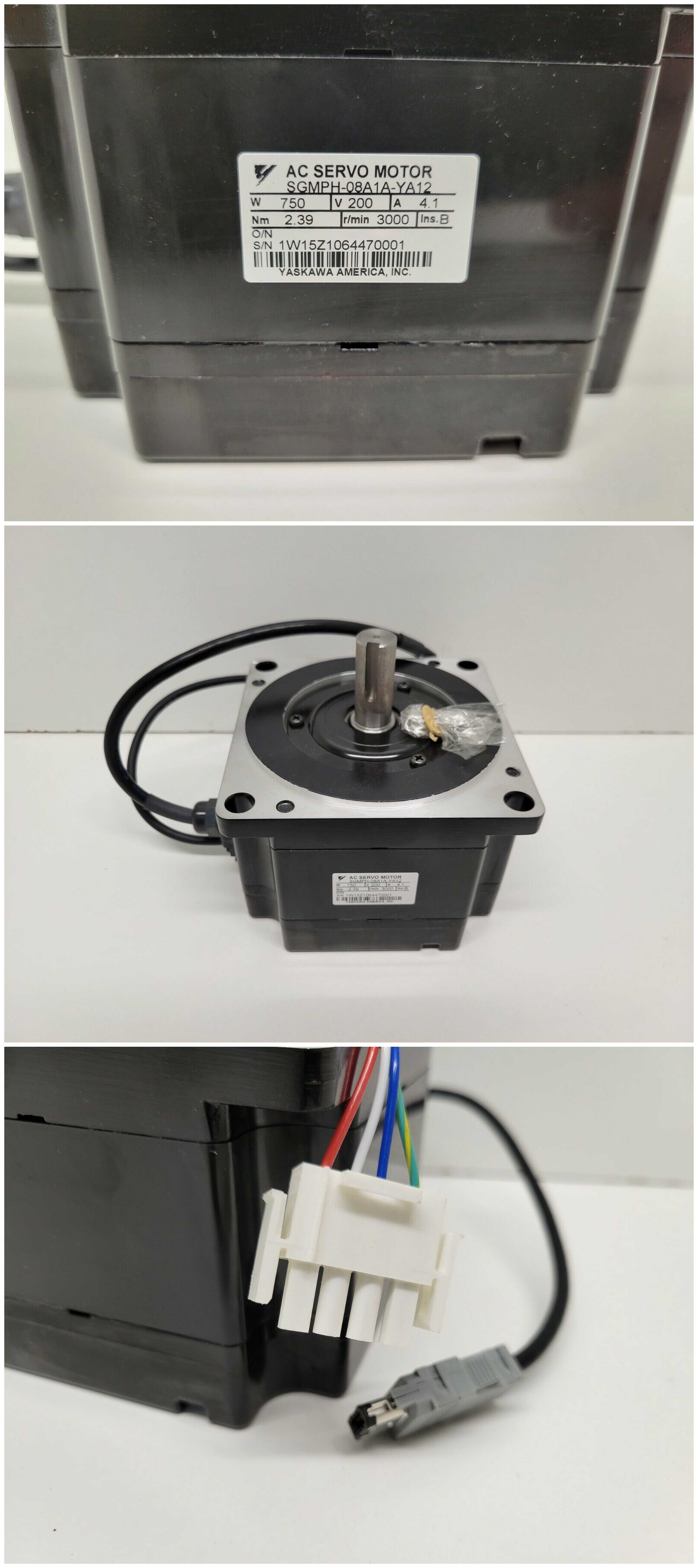 安川sgmph-08a1a-ya12交流伺服马达