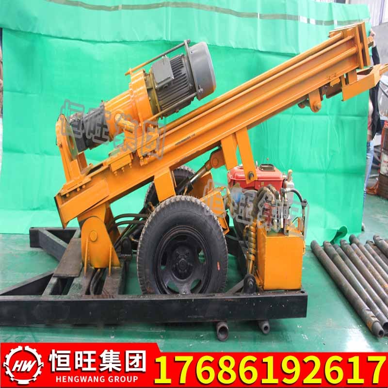 HQZ200D自行式水井钻机  气动打井机 水井钻机