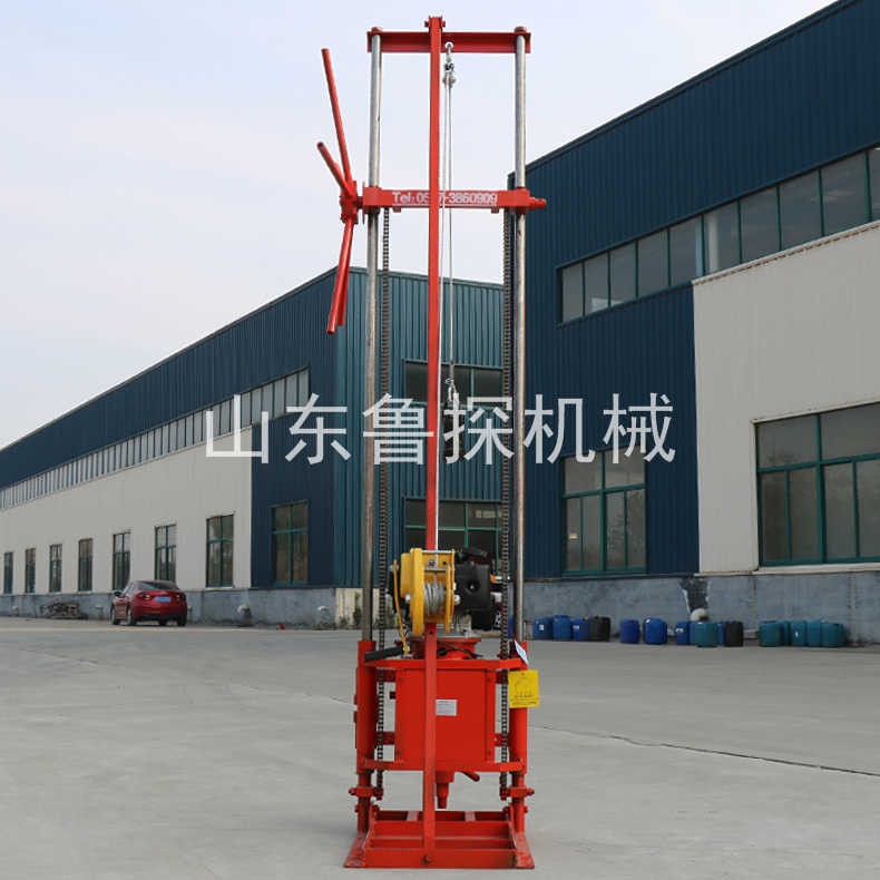 山东鲁探提供QZ-2CS两档汽油型取芯钻机 混凝土取样勘探