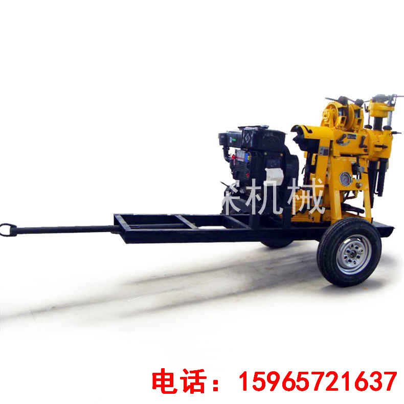 XYX-130轮式水井钻机 带轮子的民用打井机