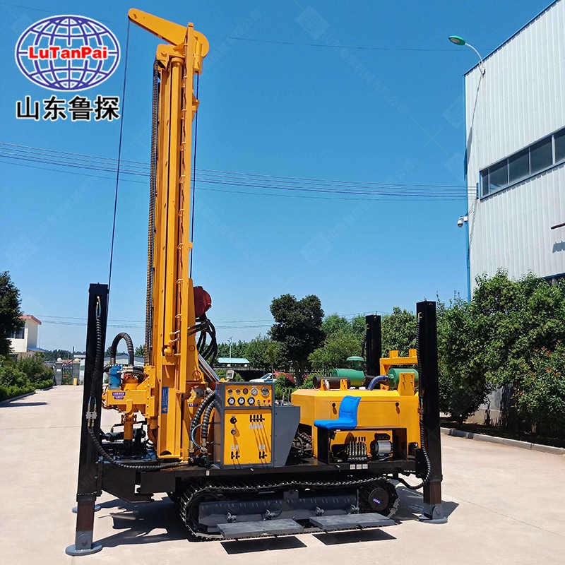 FY-500履带式气动水井钻机