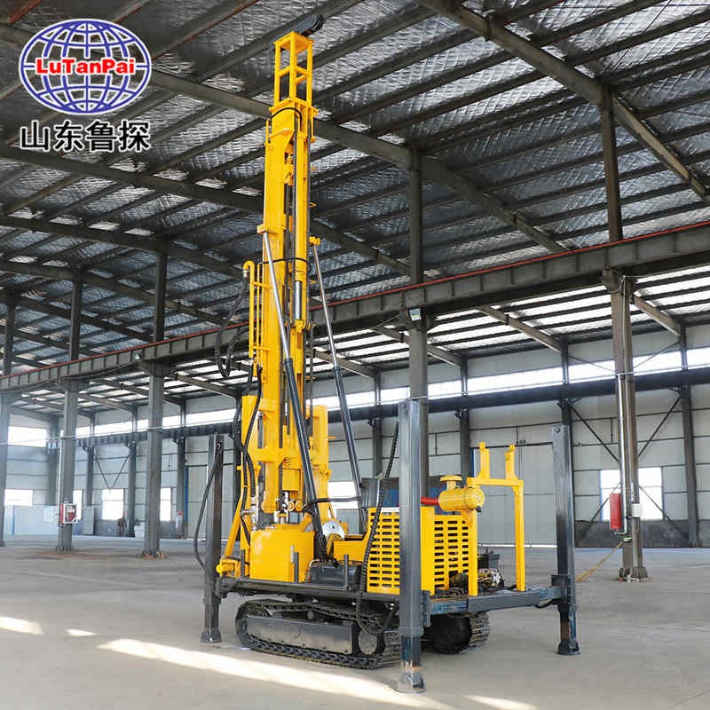 JDL-350机械式顶驱水气两用钻机300型水气两用打井勘探岩心钻机