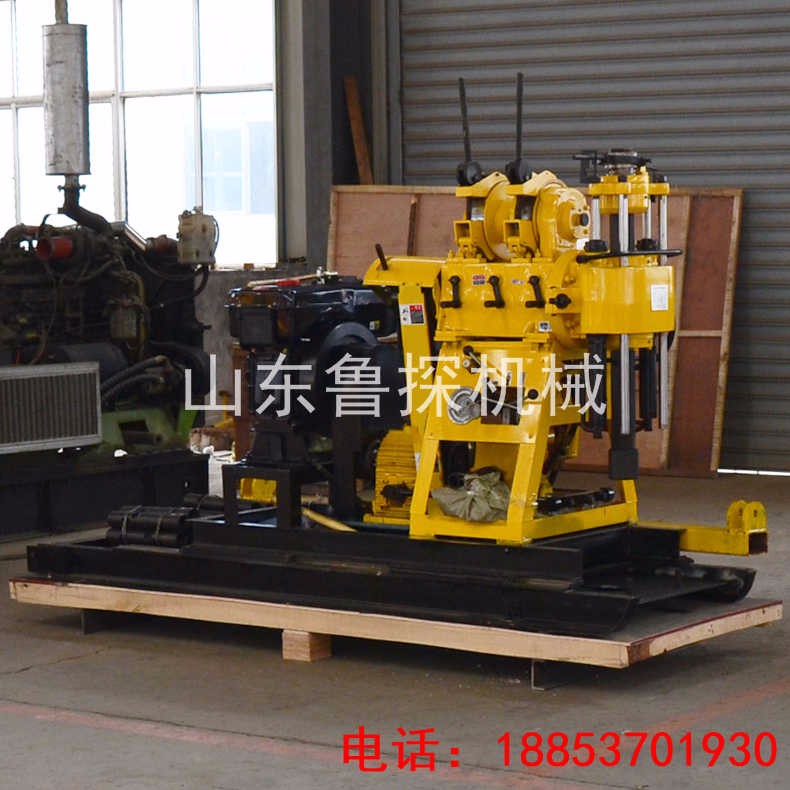 山东鲁探HZ-200YY地质钻探机械设备全液压工程取样水钻机