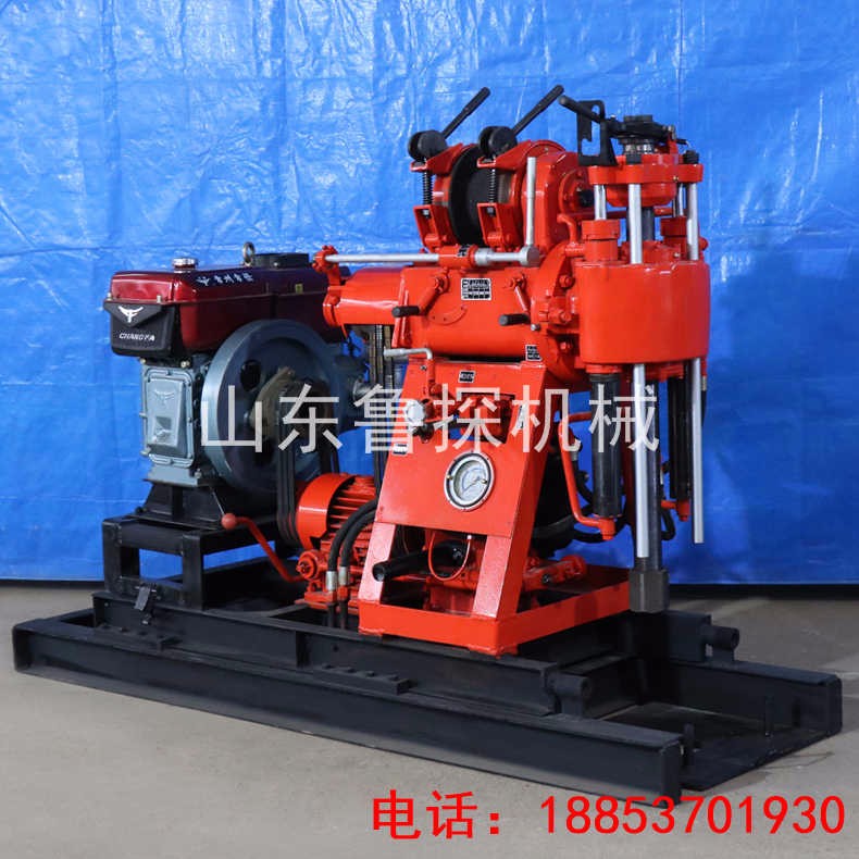 山东鲁探畅销百米取芯钻机XY-1全液压钻探机械设备多少钱