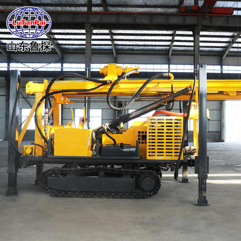 山东鲁探JDL-350大型水气两用钻机地质勘探取芯钻机进尺快