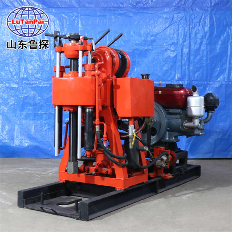 鲁探新品XY-100 全液压水井钻机 大功率打水井设备 钻孔效率高