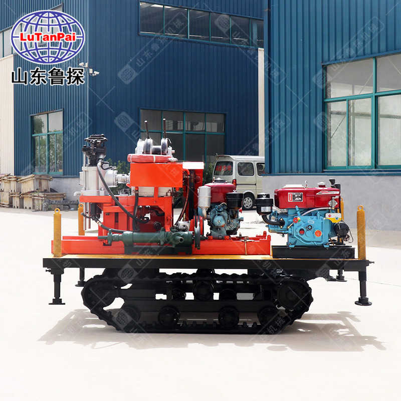 YQZD-30型履带式液压轻便钻机 移动方便式液压钻机 油压自动给进式液压钻机