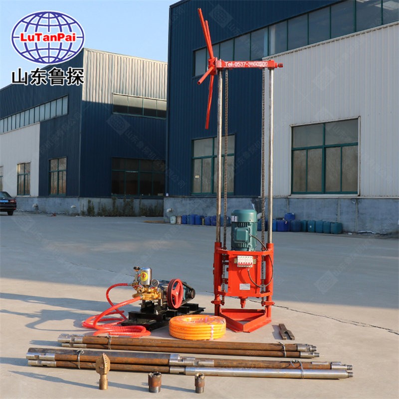 20米浅层取样钻机多少钱 山东鲁探QZ-2A便携式岩芯钻机