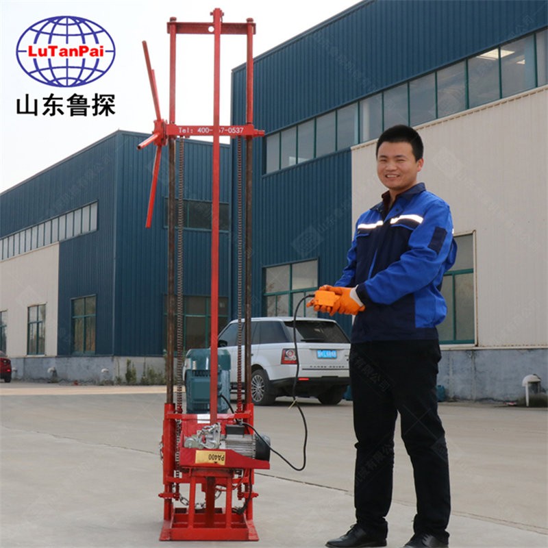 QZ-2DS三相电轻便取样钻机 卷扬机提钻不费劲