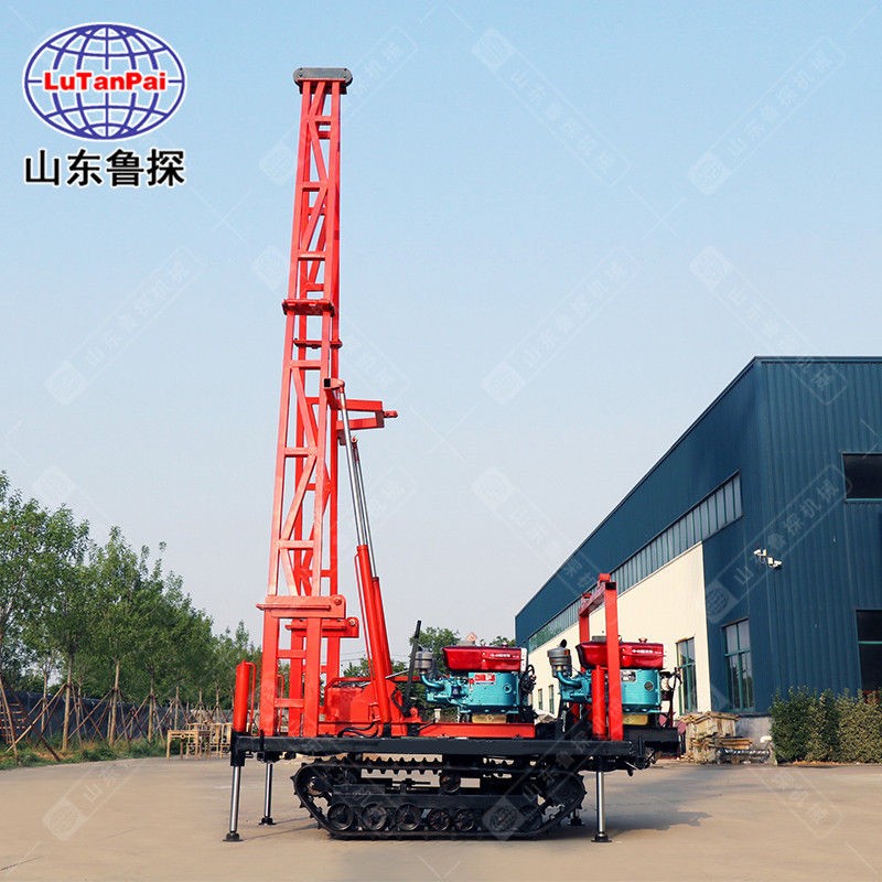 山东鲁探 升级款SH30-2D履带式工程勘察钻机砂金矿勘探设备