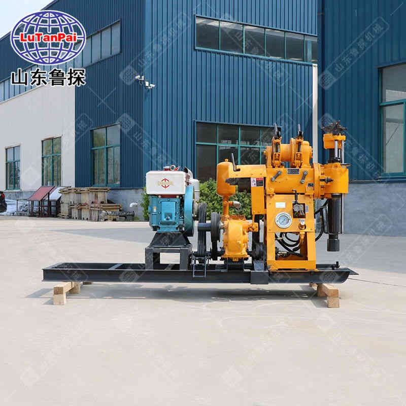 热销HZ-130Y液压岩芯钻机 路基灌浆孔钻孔、民用水井设备