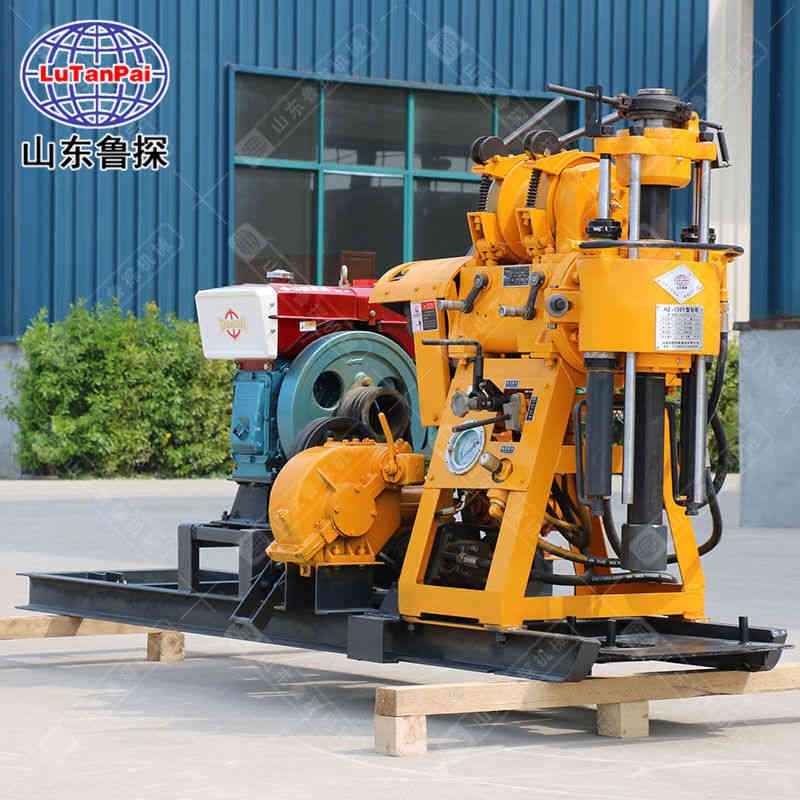 热销HZ-130Y液压岩芯钻机 路基灌浆孔钻孔、民用水井设备