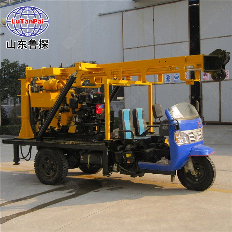 XYC-200A三轮车载液压岩芯钻机回钻式钻机移动方便勘探 钻采设备