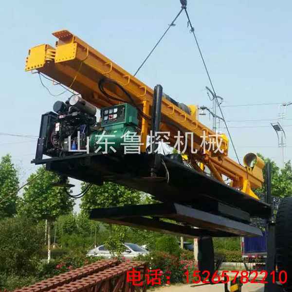 供应鲁探小型螺旋钻孔桩工机步履式打桩机 CGF灌注打桩机